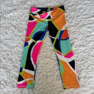 Fabletics Salar Popsicle Print Capri Leggings Size XS
